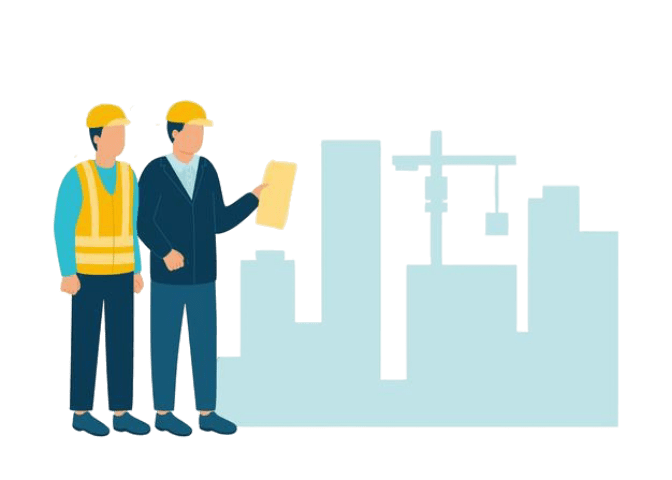 社長と社員の距離が近く融通の利く働き方を表すイラスト